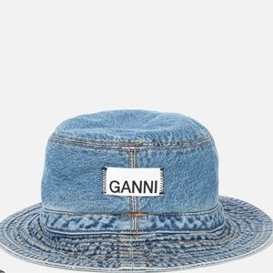 Ganni Denim Bucket Hat
